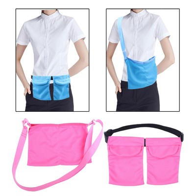 2 Stück Weiche Mastektomie Abfluss Halter Tasche 2 Taschen Schnell Trocknend Hüftgurt Träger