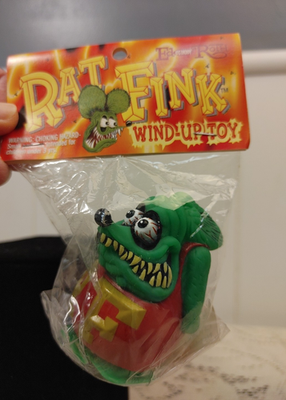 廃盤 dune 35 RAT FINK Ed Roth エドロス グリーン フィギュア 廃盤