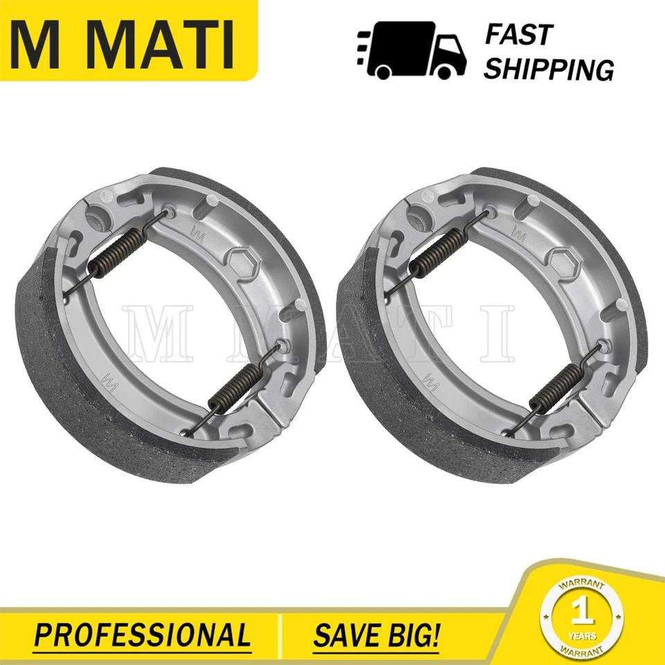 2 x kit de sapatas de freio para Yamaha MJ2 MG1 MX80 MX100 U5 U7E YG1 YG5 YJ2 YL1 YL2 L5T - Imagem 2 de 4