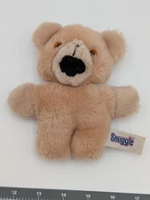 Russ Snuggle Bear Plush Tan 6 Inch Stuffed Animal Toy