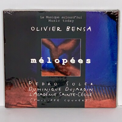 Factory Sealed (shrink wrapped) Melopees by Olivier Bensa CD