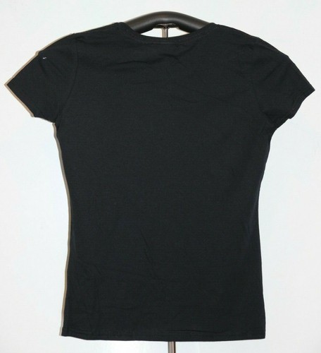 LET THE BEAT DROP - Heartbeat- Heart T-Shirt Ladies Small, Black - Foto 7 di 7