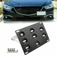 Parachoques delantero gancho de remolque matrícula soporte de montaje para Mazda 3 6 CX5 TR
