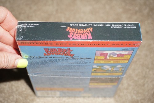 Kirby's Adventure (Nintendo NES) NEW Factory Sealed CANADIAN - Imagen 3 de 6