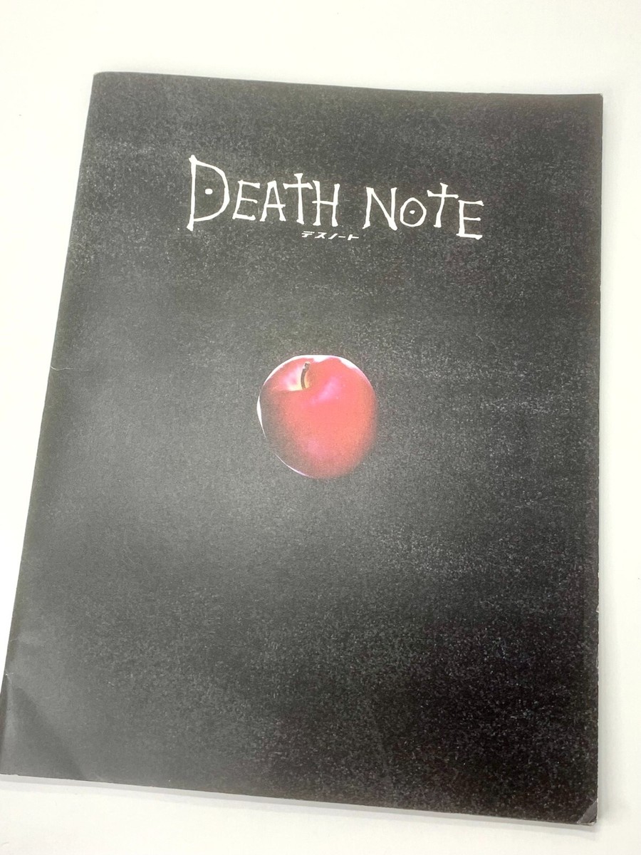 DEATH NOTE Brochures Catalog Movie 2006 Warner Bros. Japan
