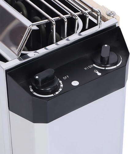 Sorandy Sauna Heater, 3KW Stainless Steel Stove with Timer for Home, Spa - Picture 9 of 9