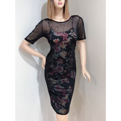 knee length dresses for ladies Misty Mesh Mini Dress main image 1