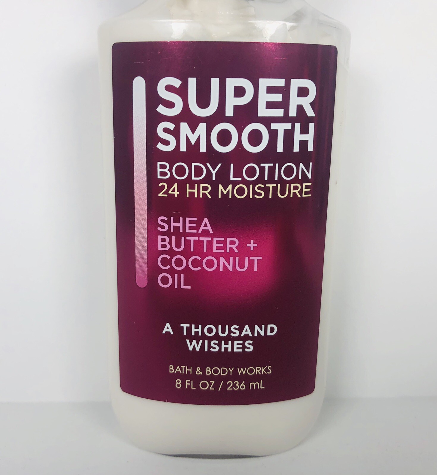 3 Bath Body Works A Thousand Wishes Super Smooth Lotion Shea Coconut Oil 8 Oz