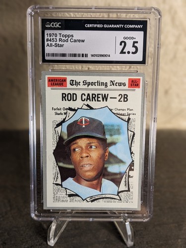 1970 Topps Rod Carew #453 card