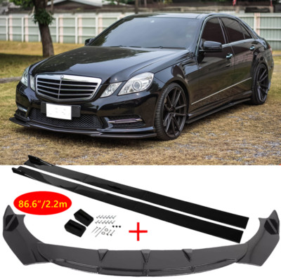 Frontspoiler Spoilerschwert  lippe  Seitenschweller Für MERCEDES E Klasse W212