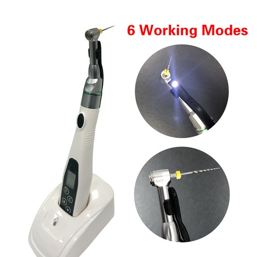 Motore Endo LED Wireless Dentale 16:1 Riduzione Manipolo/Localizzatore Apex Canale Radice - Foto 3 di 7