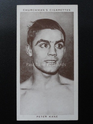 No.21 PETER KANE - Boxing Personalities by W.A. & A.C. Churchman 1938