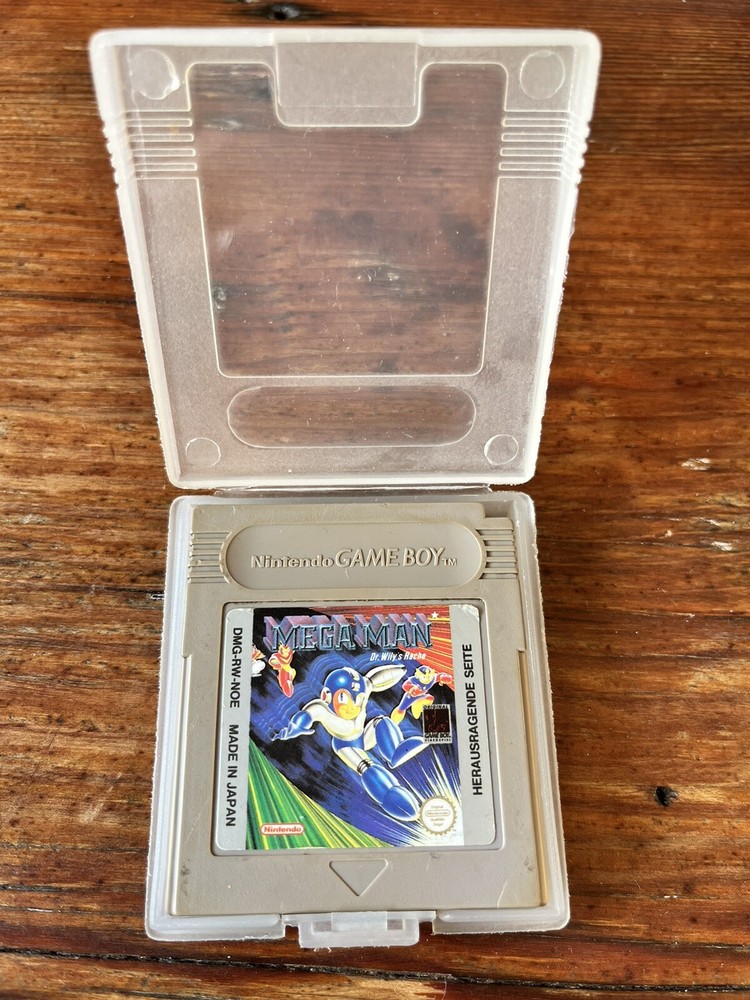 Mega Man Dr Wilys Revenge Game Boy 1991 German Edition
