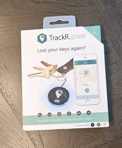 3-Pack TrackR pixel Bluetooth Tracking Device LOST Key Phone Finder iOS/Android
