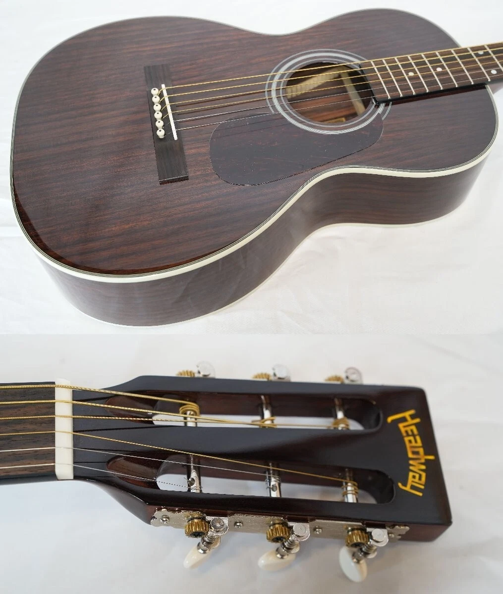 *Near Mint* HEADWAY / Deviser HG-45R NA All-Rose Body New Yorker Acoustic Guitar
