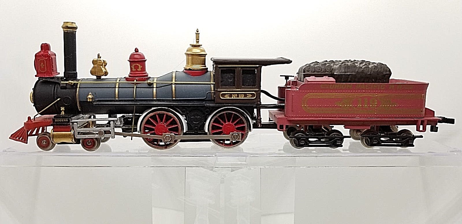 HO Bachmann 51101 4-4-0 Steam Locomotive Union Pacific (Tested) HO Bachmann 51101 4-4-0 Steam Locomotive Union Pacific (Tested)