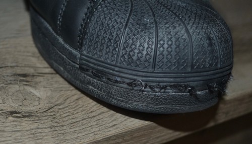 Adidas Women's Superstar Size Core Black & White sz. 9 - Picture 14 of 24
