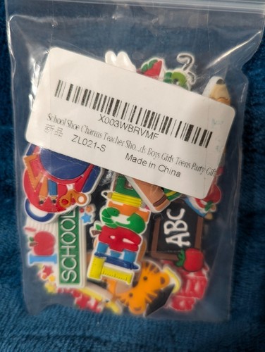 School Supplies Shoe Charms! NEW! Crok Compatible. For Shoes. - Picture 5 of 5