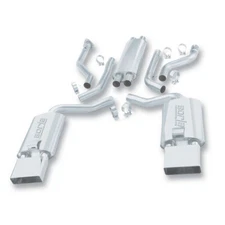 Borla 14385 S-Type Stainless Cat Back Exhaust Kit for 92-96 Corvette C4 5.7L V8
