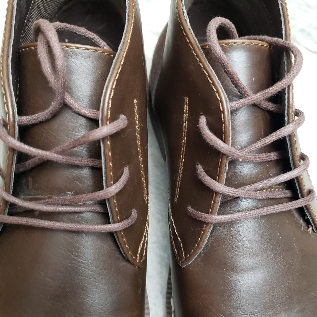 Arizona Jean Co Gleeson Brown Chukka Boots Arizona Mens Gleeson Chukka Boots Flat H | Mercari main image 2