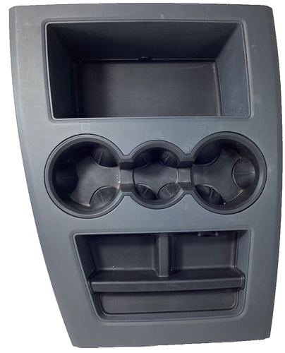 2006-2009 Dodge Ram 1500 Floor Business Center Console Cup Holder Gray OEM