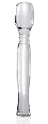 Icicles No 58 Hand Blown Glass Massager Waterproof Body Safe Temperature Play