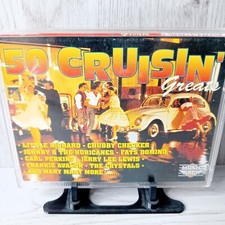 50 CRUISIN GREATS CASSETTE TAPE ALBUM - RARE RETRO VINTAGE MUSIC JUST 1 TAPE 