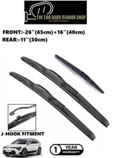 For Kia Niro 2016-2023 Windscreen Wiper Blade Set Front 26"16"Rear 11" Brand New