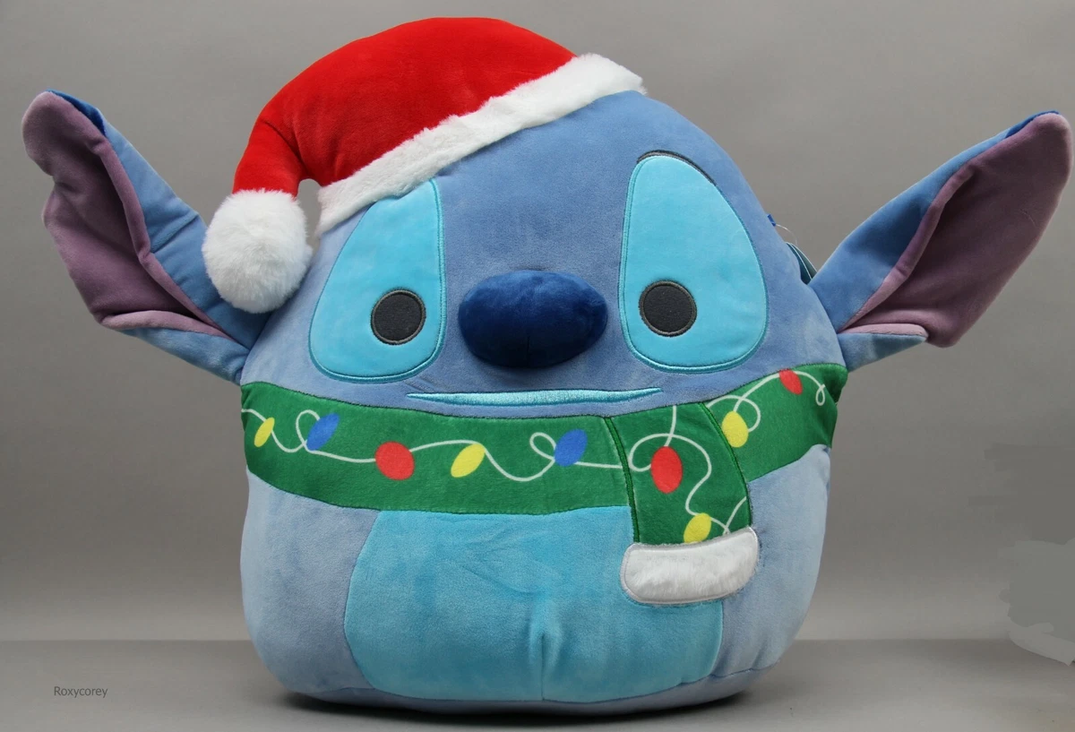 Disney Holiday Christmas 14 Original Squishmallow Stitch Plush