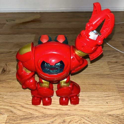 Marvel Super Hero Adventure Hulk Buster Iron Man Suit & Figure - Picture 7 of 7