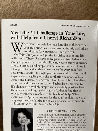 Take Time For Your Life Cheryl Richardson Audioprogramm 4 Kassetten & Broschüre - Bild 24 von 24