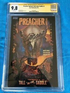 Preacher-Tall-in-the-Saddle-1-DC-CGC-SS-9-8-NM-MT-Signed-by-Garth-Ennis