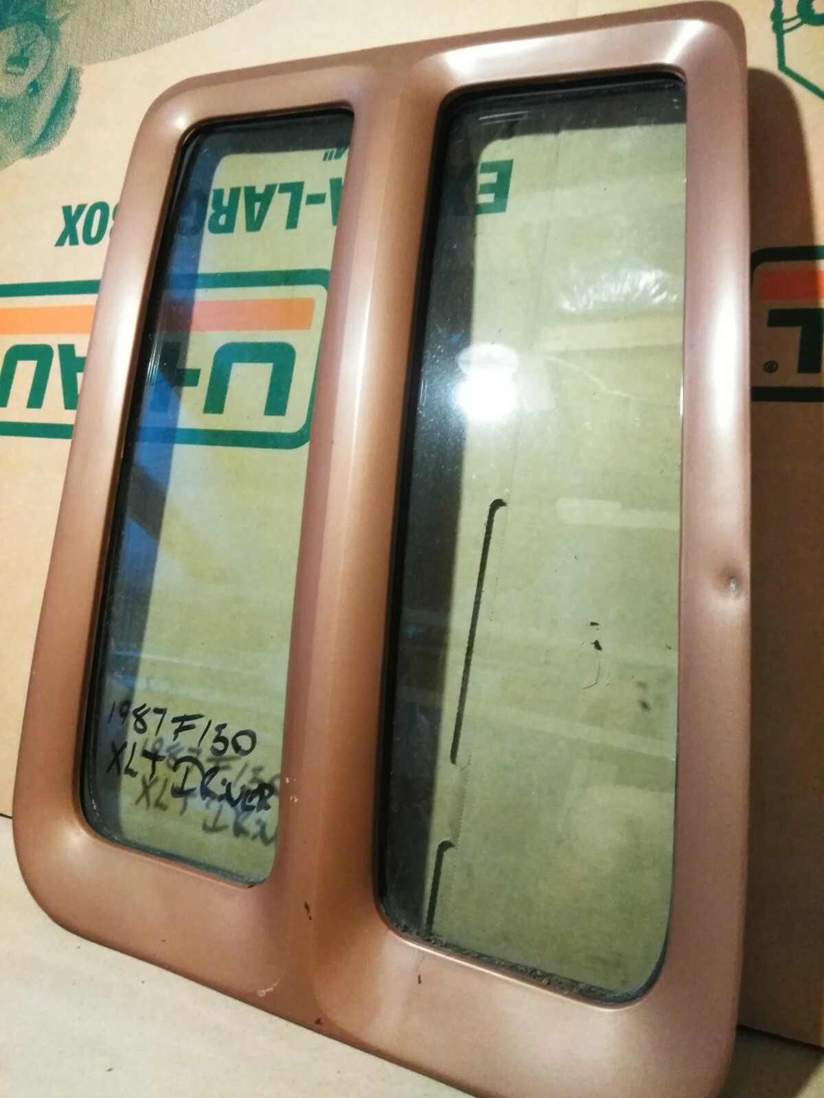 1980 1991 Ford Xlt F150 Extended Cab Quarter Glass Side Door Window Vent Cowl Oe