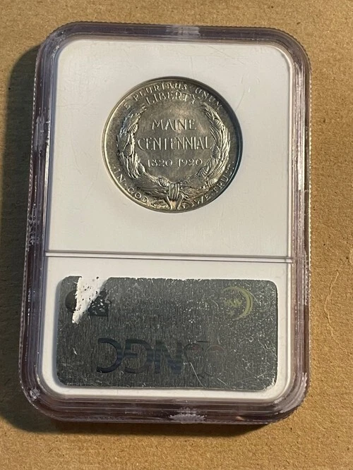 U.S. - 1920 Silver Maine Commemorative Half Dollar (NGC MS 64) - Image 4 of 4