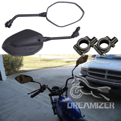For Mini Bike MB200 Motorcycle Scooter Rearview Side Mirrors 7/8