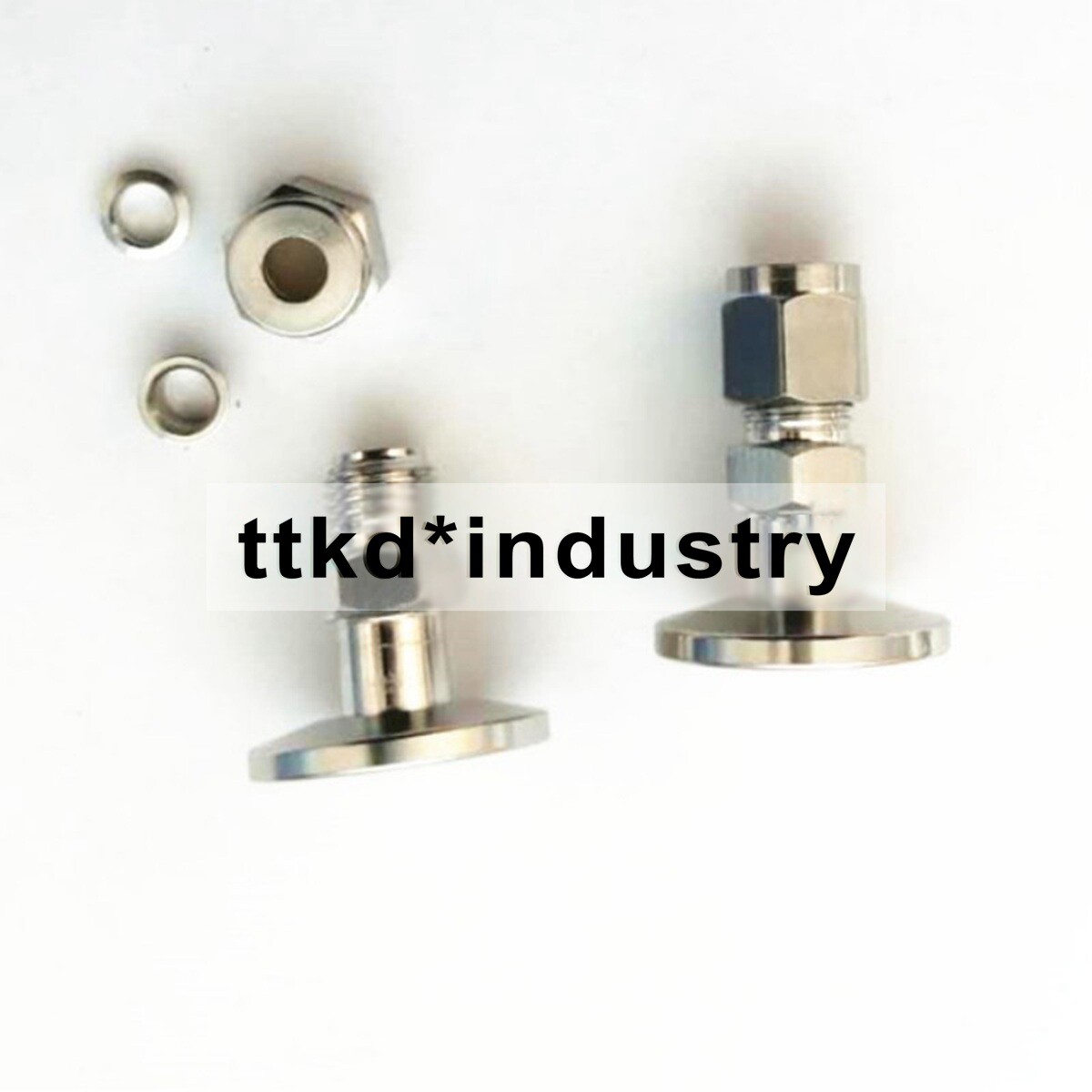 1PC NEW 316L Vacuum flange turn card sleeve joint KF161/8 eBay