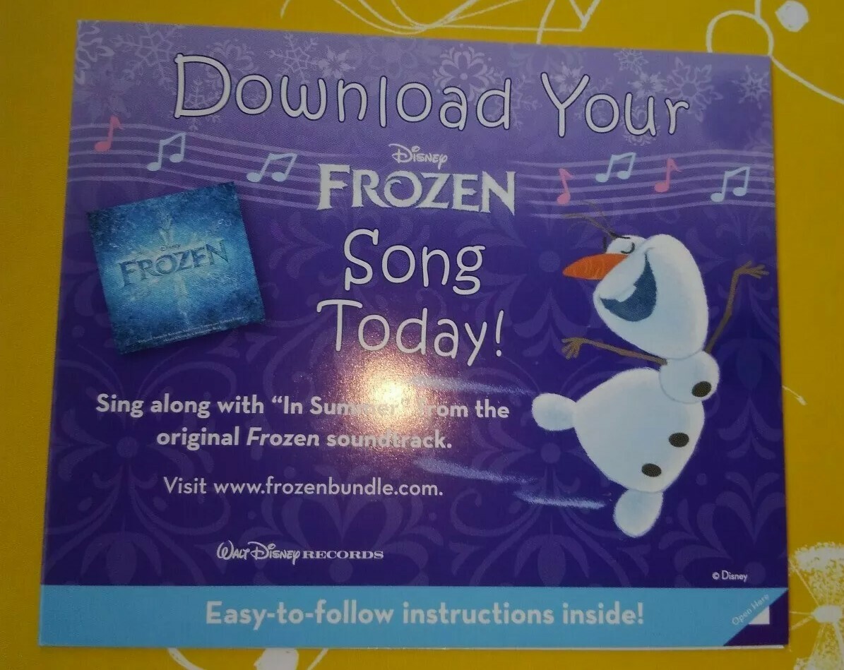 Disney Frozen An Amazing Snowman includes poster 25 stickers song download NEW 9781484717974 | eBay Disney Frozen An Amazing Snowman includes poster 25 stickers song download NEW 9781484717974 | eBay