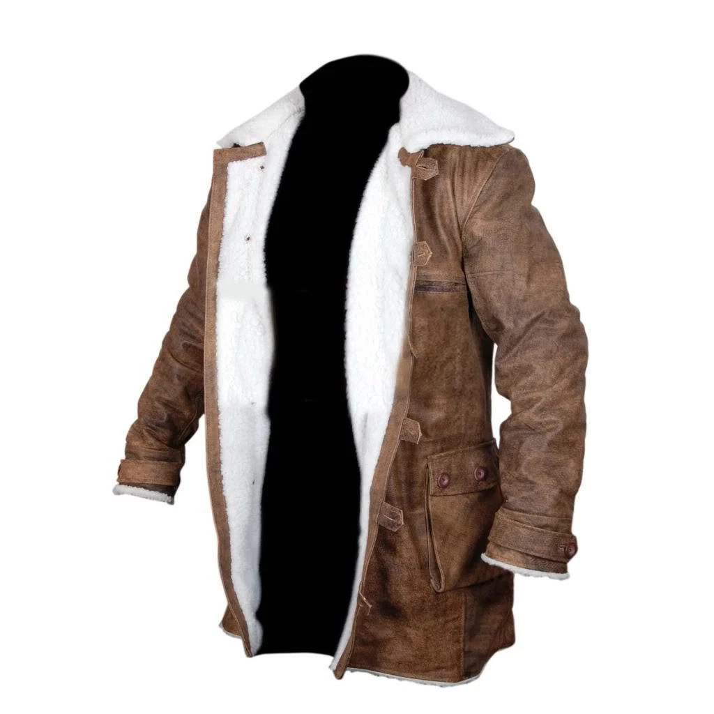 Bane leather coat store