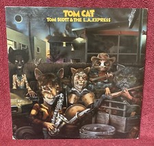 TOM SCOTT AND THE L.A. EXPRESS "Tom Cat" WHITE LABEL PROMO LP ODE SP-77029 VG 