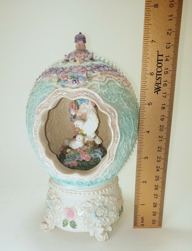 Vintage Doves in Nest SAN FRANSICO MUSIC BOX! Love is a Many Splendored Thing - Picture 10 of 10