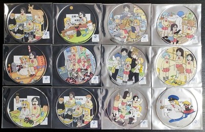 Nichijou  Keiichi Arawi Gratte Acrylic Drink Coaster Complete Set of 12