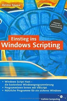Einstieg ins Windows Scripting: Programmieren lerne... | Buch | Zustand sehr gut
