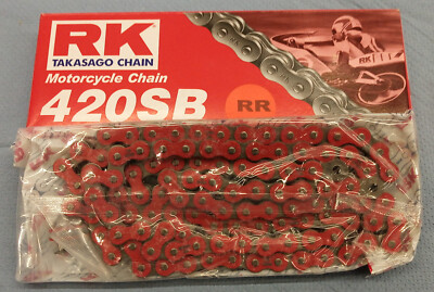 RK Kette 420 SB 110 rot Motorradkette / Antriebskette für z.B. Simson S51