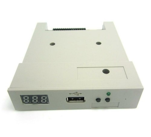 3.5" 1.44MB SFR1M44-U100K Floppy Drive USB Emulator Floppy Disk GRAY LOVE