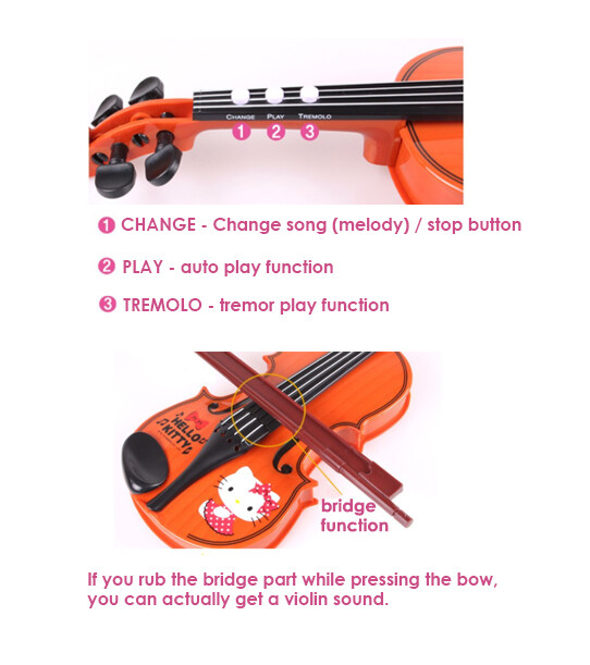 Digital ventus Hello Kitty Violin toy
