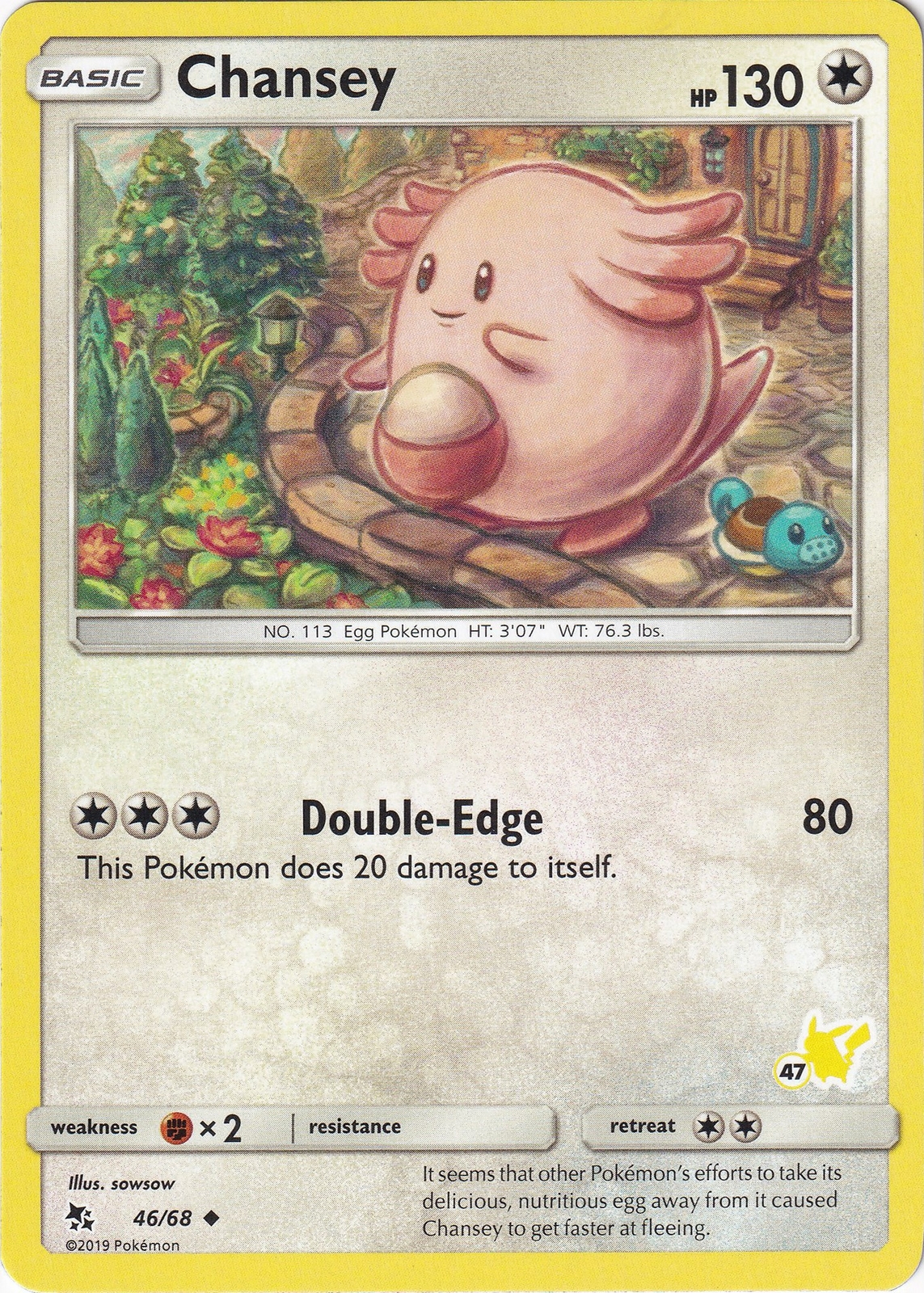 Chansey 035/051 Sml: Sun & Moon Family Pokemon Card Game for sale