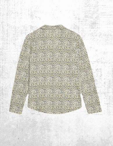 Ex White Stuff Women’s Long Sleeve Jersey Shirt in Ivory Printed Anne Cotton - Picture 3 of 6