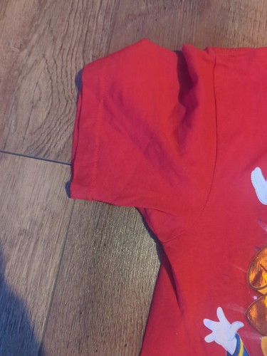 Disney FLORIDA 2014 Mickey and Friends Family Men's T-Shirt Red Size Small - Picture 5 of 11