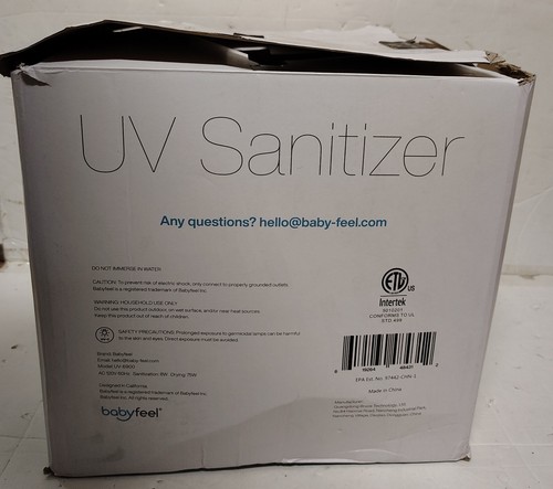 UV Light Sanitizer, UV Box Sanitizer, Large Capacity, Touch Control - 第 8/10 張圖片