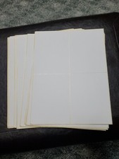 200 Sheets Shipping Labels Self Adhesive 4 Labels Per Sheet 4 X 5.5 In New